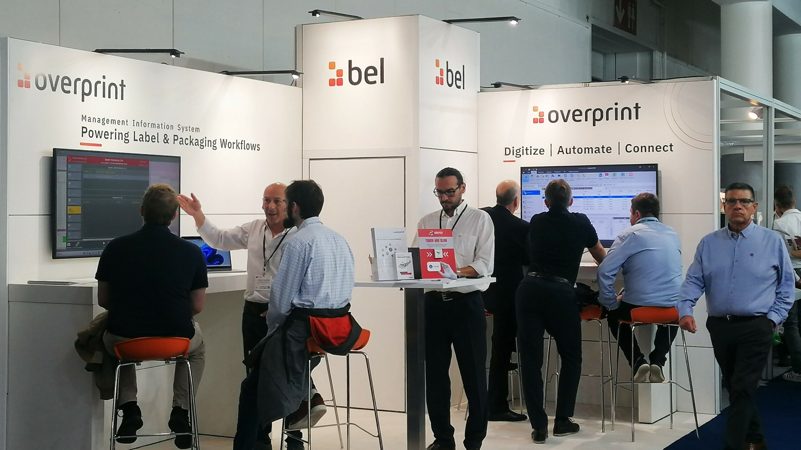 Overprint’s successful debut with BOBST at Labelexpo Europe 2023